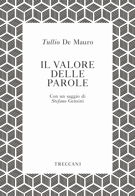 Il valore delle parole - Tullio De Mauro - copertina