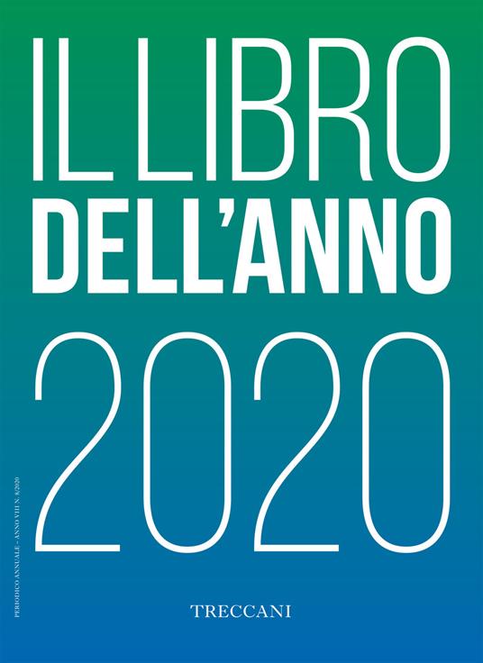 Treccani. Il libro dell'anno 2020 - copertina