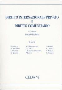 Diritto internazionale privato e diritto comunitario - copertina