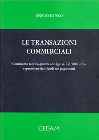 Le transazioni commerciali - Ennio Russo - copertina