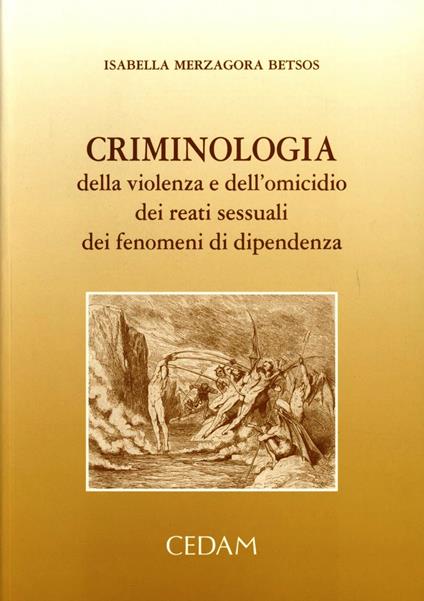 Criminologia - Isabella Merzagora Betsos - copertina