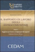 Il rapporto di lavoro degli extracomunitari. Vol. 1: Soggiorno per lavoro e svolgimento del rapporto