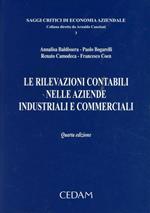 Le rilevazioni contabili nelle aziende industriali e commerciali