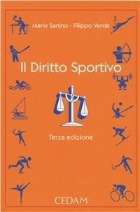 Il diritto sportivo - Mario Sanino,Filippo Verde - copertina