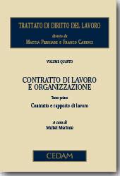 Trattato di diritto del lavoro. Vol. 4: Contratto di lavoro e organizzazione