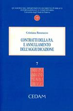 Contratti della P.A. e annullamento dell'aggiudicazione