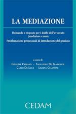 La mediazione. Domande e risposte per i dubbi dell'avvocato (mediatore e non). Problematiche processuali di introduzione del giudizio