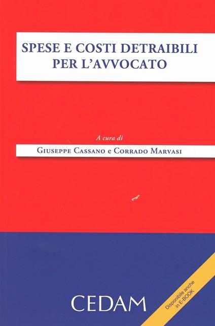 Spese e costi detraibili per l'avvocato - copertina