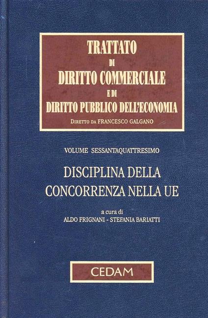 Disciplina della concorrenza nella UE - copertina