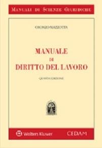 Manuale di diritto del lavoro - Oronzo Mazzotta - copertina