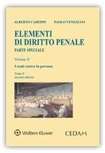 Image of Elementi di diritto penale. Parte speciale. Vol. 21: I reati contro la persona.