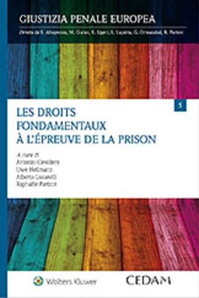 Les droits fondamentaux à l'eépreuve de la prison - Antonio Cavaliere,Uwe Hellmann,Alberto Lucarelli - copertina