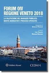 Forum OIV Regione Veneto 2018. La valutazione del manager pubblico: novità normative e processi operativi - copertina