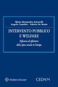 Intervento pubblico e welfare. Efficacia ed efficienza della spesa sociale in Europa - Maria Alessandra Antonelli,Angelo Castaldo,Valeria De Bonis - copertina