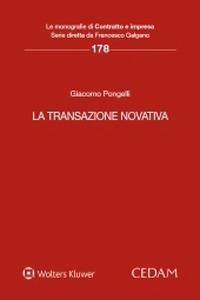 La transazione novativa - Giacomo Pongelli - copertina