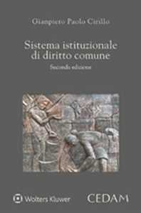 Sistema istituzionale di diritto comune