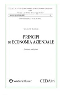 Principi di economia aziendale. L'azienda universale. L'idea forza, la morfologia e la fisiologia - Giuseppe Catturi - copertina