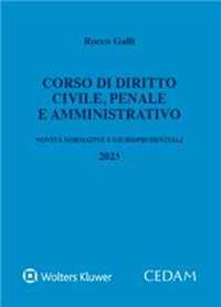 Corso di diritto civile, penale e amministrativo