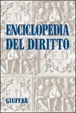 Enciclopedia del diritto. Vol. 34