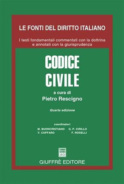 Codice civile - copertina