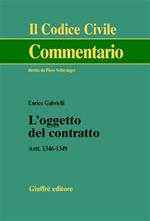 L' oggetto del contratto. Artt. 1346-1349