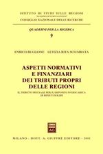 Aspetti normativi e finanziari dei tributi propri delle regioni. Il tributo speciale per il deposito in discarica di rifiuti solidi