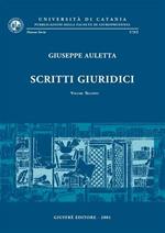 Scritti giuridici. Vol. 2