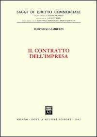 Il contratto dell'impresa - Leopoldo Sambucci - copertina