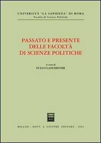 Passato e presente delle facoltà di scienze politiche - copertina