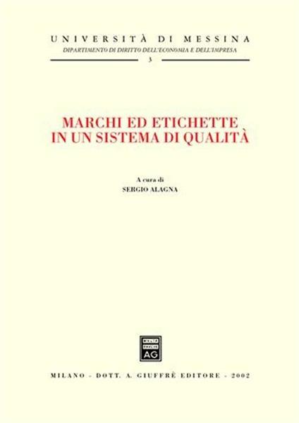 Marchi ed etichette in un sistema di qualità - copertina