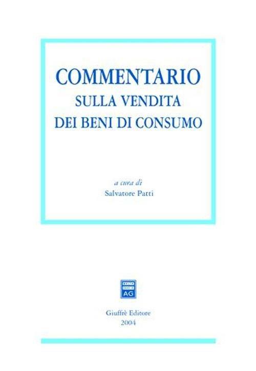 Commentario sulla vendita dei beni di consumo - copertina