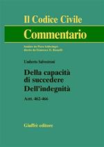 Della capacità di succedere. Dell'indegnità. Artt. 462-466