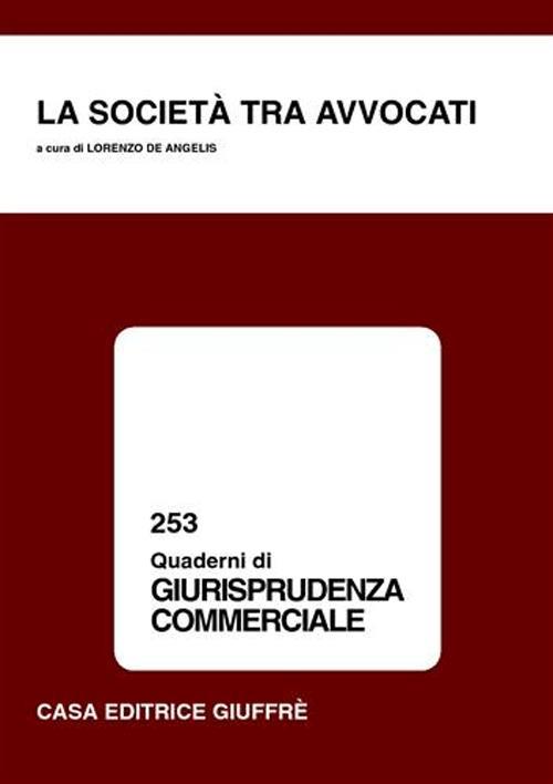 La società tra avvocati - copertina