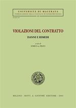 Violazioni del contratto. Danni e rimedi. Atti del Seminario (Macerata, 3-4 maggio 2002)