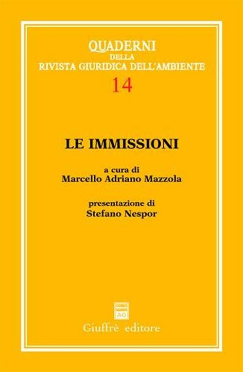 Le immissioni - copertina