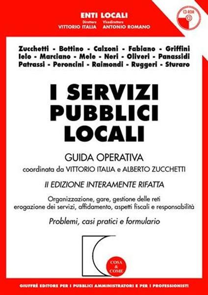 I servizi pubblici locali. Guida operativa. Con CD-ROM - copertina