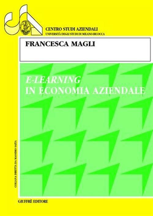 E-learning in economia aziendale - Francesca Magli - copertina