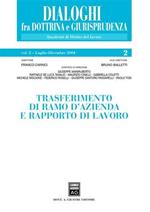 Trasferimento di ramo d'azienda e rapporto di lavoro. Vol. 2: Luglio-dicembre 2004.