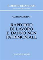 Rapporto di lavoro e danno non patrimoniale