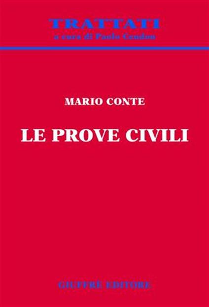 Le prove civili - Mario Conte - copertina
