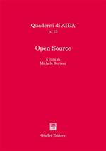Open Source. Atti del Convegno (Foggia, 2-3 luglio 2004)