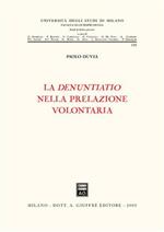 La denuntiatio nella prelazione volontaria