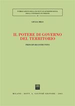 Il potere di governo del territorio. Principi ricostruttivi