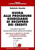 Guida alle procedure giudiziarie di recupero dei crediti. Le procedure concorsuali. L'espropriazione forzata mobiliare ed immobiliare