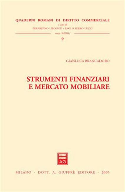 Strumenti finanziari e mercato mobiliare - Gianluca Brancadoro - copertina