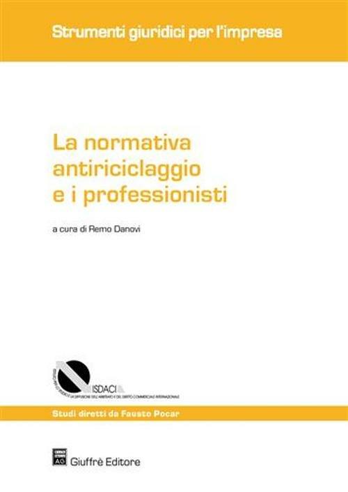 La normativa antiriciclaggio e i professionisti - copertina