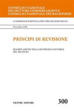 Principi di revisione. Documento 300. Pianificazione della revisione contabile del bilancio