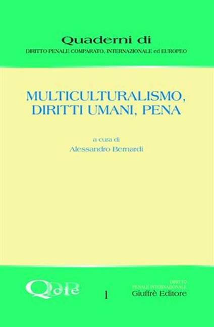 Multiculturalismo, diritti umani, pena - copertina