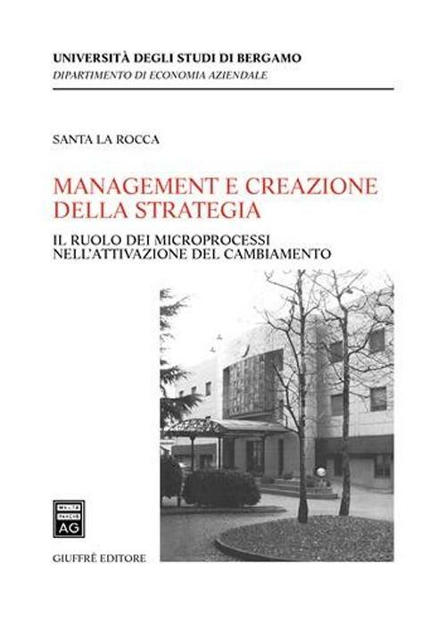 Management e creazione della strategia - Santa La Rocca - copertina