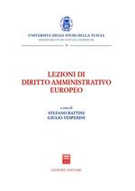 Lezioni di diritto amministrativo europeo